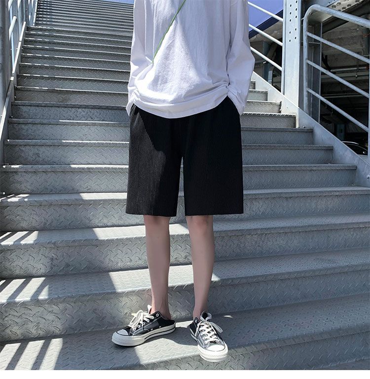 VEAZ - Geribbelde shorts
