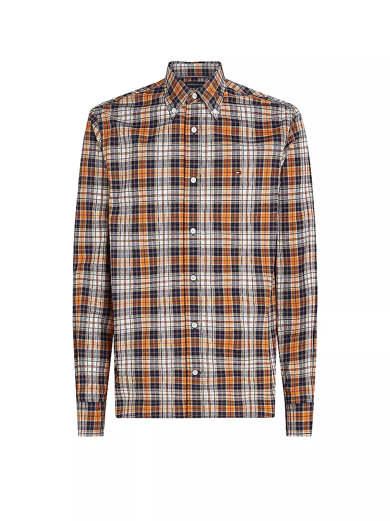 TOMMY HILFIGER Hemd Regular Fit orange