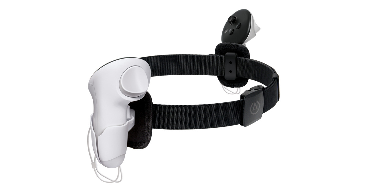 PowerAHip Clip for Meta Quest 3 / 3S bevestiging  (Wit/zwart)