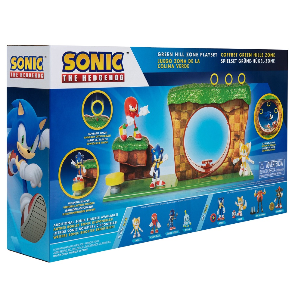 Sonic the Hedgehog Green Hill Zone Spielset