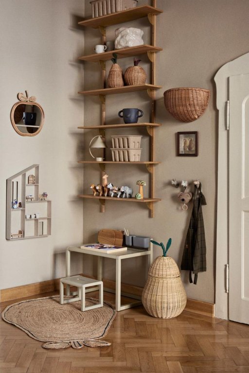 Ferm Living Pear Braided opbergmand large