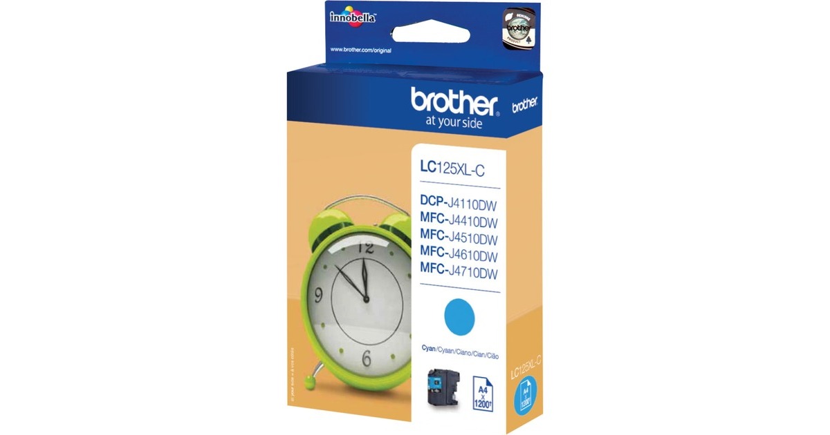 BrotherInkt LC-125XLC  (Cyaan)