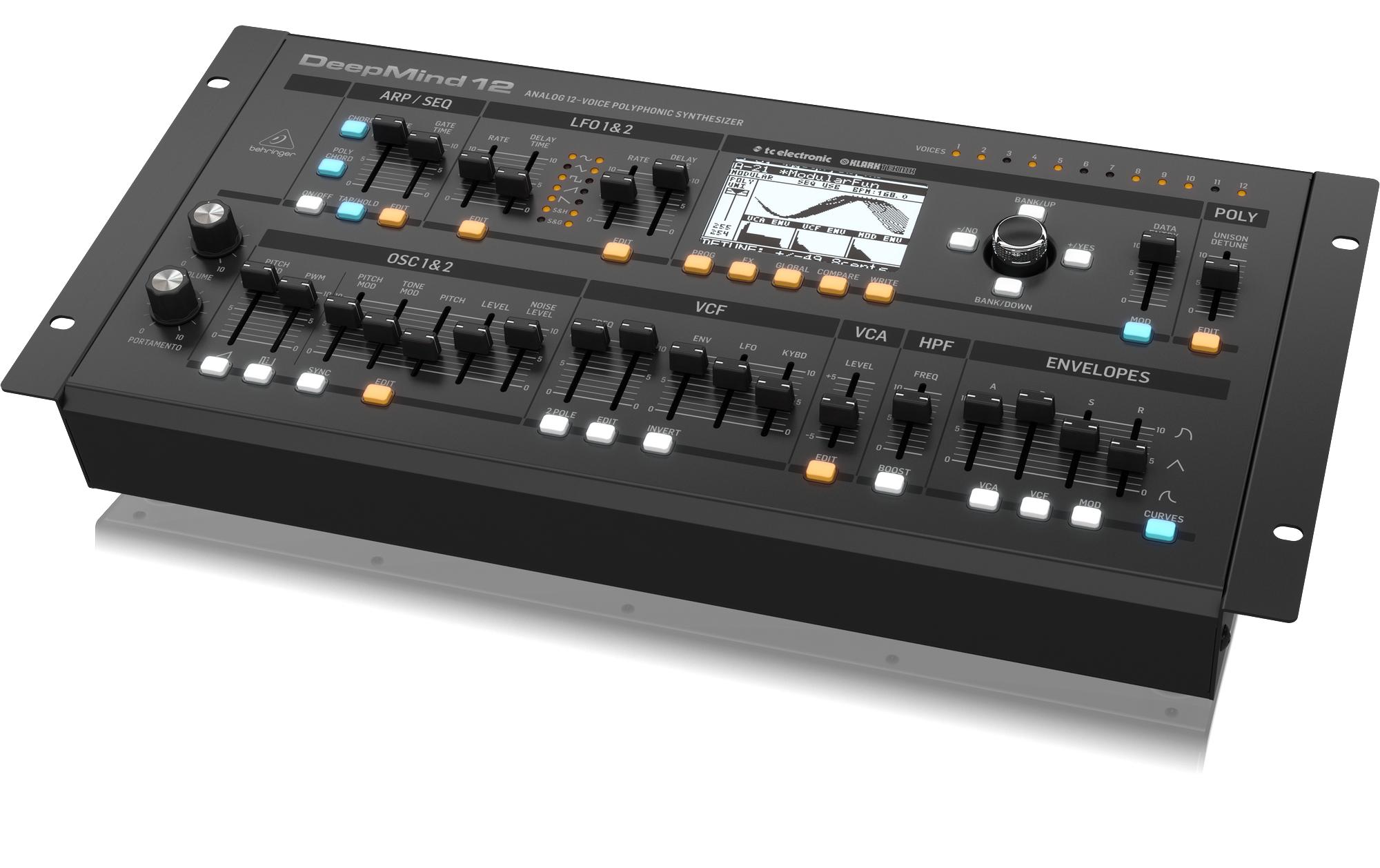 Synthesizer Deepmind 12D<br>12-stimmiger, polyphoner Analog-Synthesizer