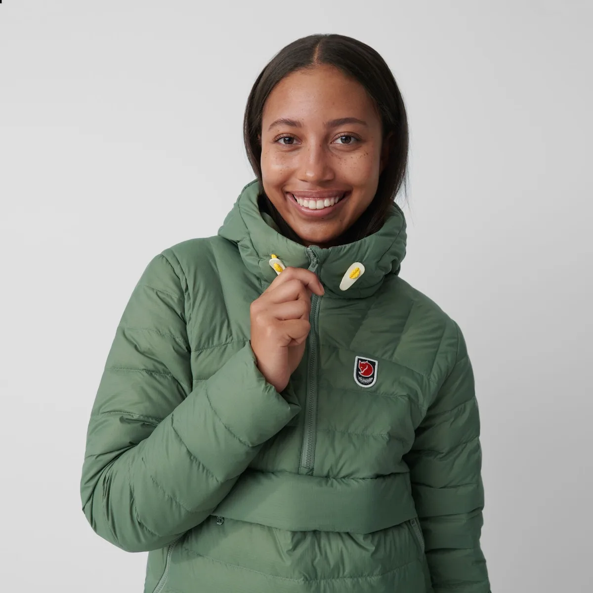 Fjällräven Expedition Pack Down Anorak W Mustard Yellow
