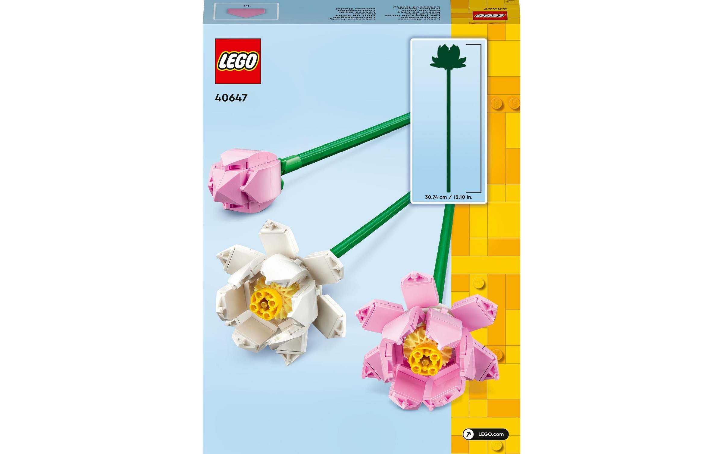 LEGO® Spielbausteine »Lotusblumen 40647«