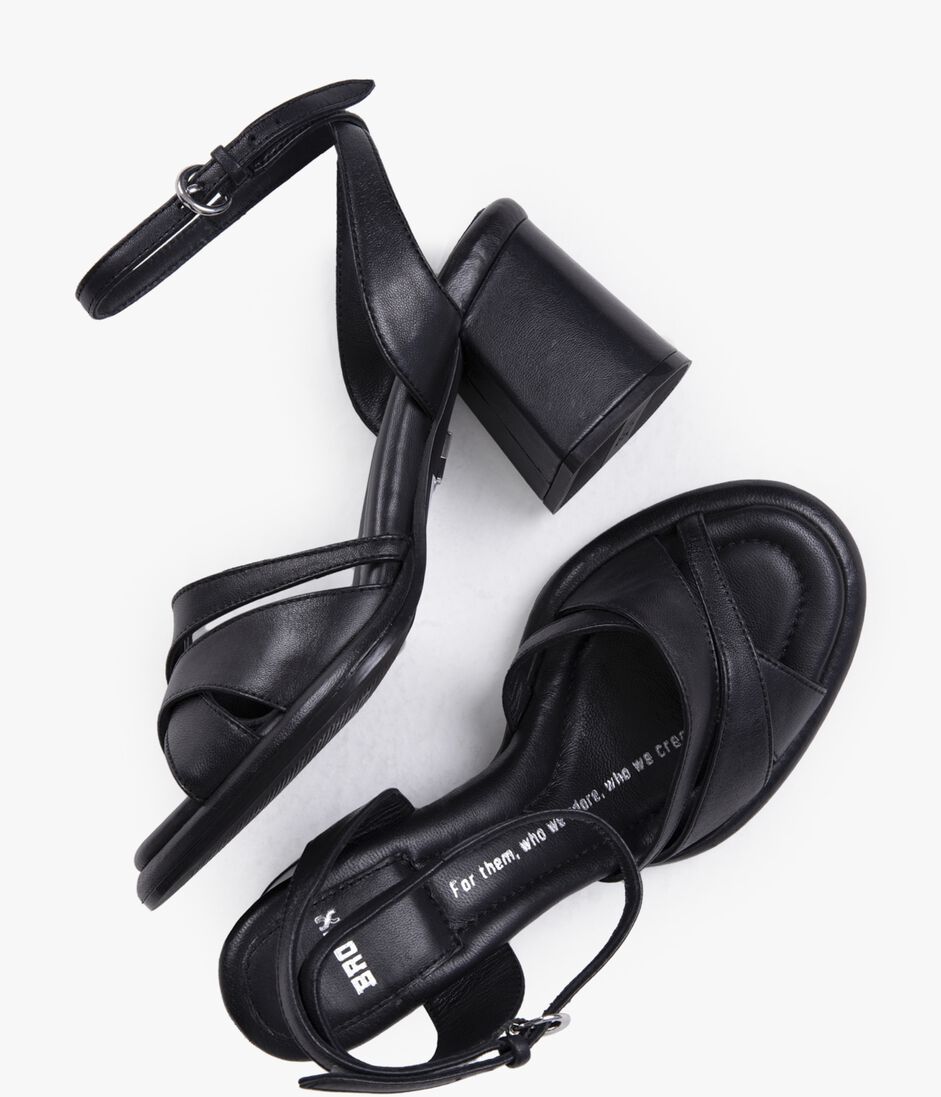 BRONX zwarte bronx sandalen new-jagger 84990