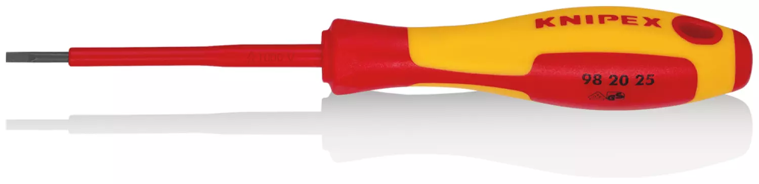 Knipex 98 20 25 Schroevendraaier - Sleuf - 2,5 x 75mm