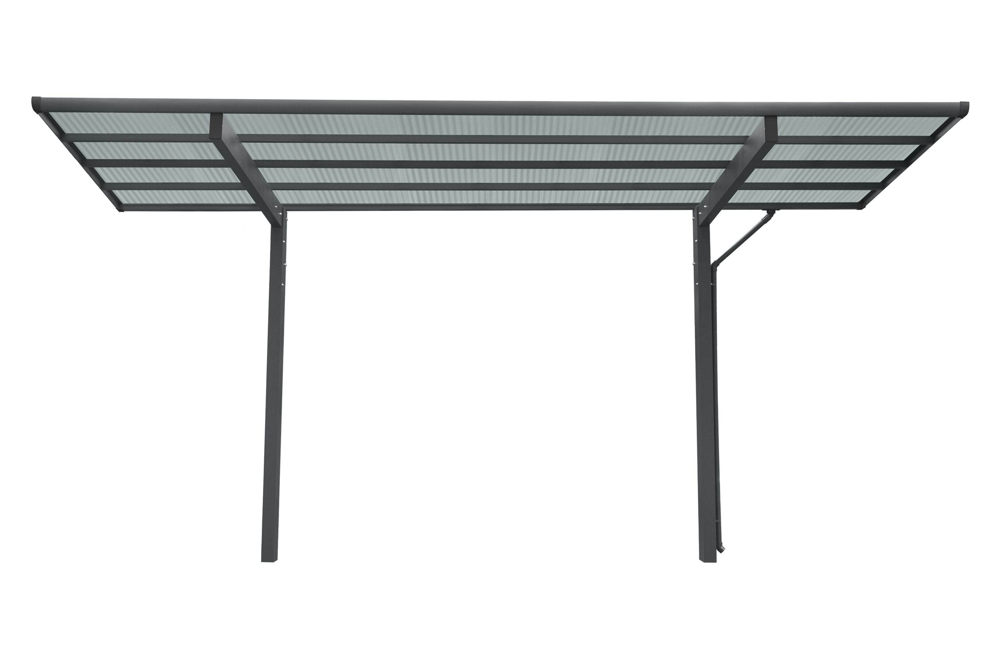 Ximax Aluminium Carport Wing Typ 80 Anthrazit