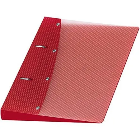 Veloflex Ringordner Diamond, DIN A5, 2-Ring-Mechanik, 20 mm, PP-Vollkunststoff, rot