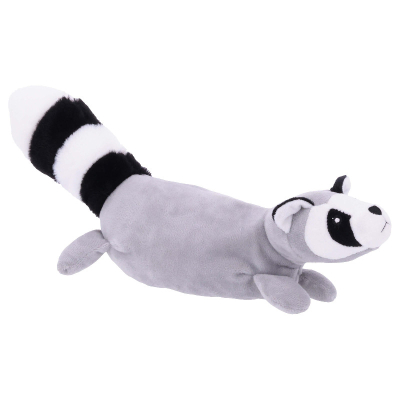 Freezack Hundespielzeug Plüsch liegender Waschbär 46cm
