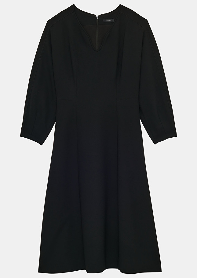 Robe Rexienoire en crêpe