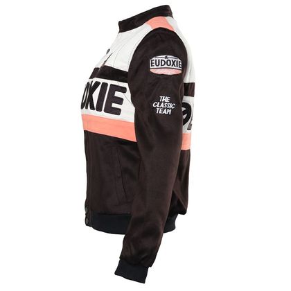 Blouson Eudoxie NASCAR RIDER - Noir / Rose