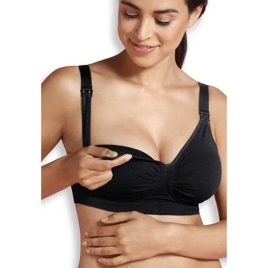 Soutien-gorge grossesse et allaitement Carri-Gel   Noir        de               Carriwell