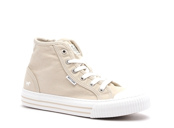 Mustang boots bottine femme 1420502 beige