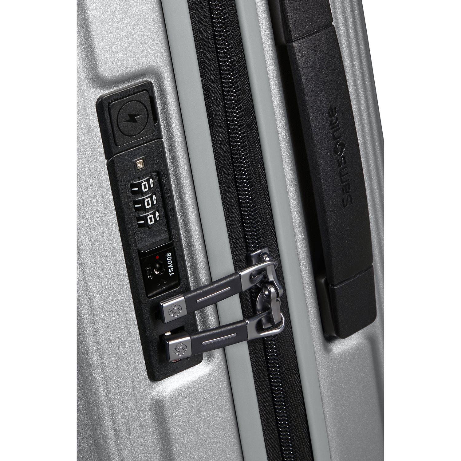 Samsonite Nuon Spinner 81 Exp matt silver