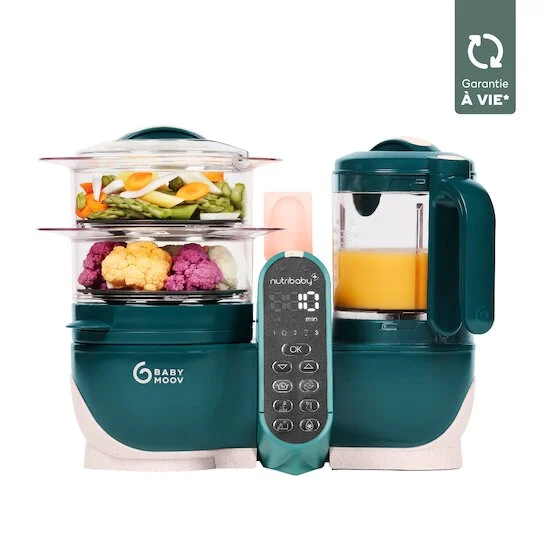 Nutribaby(+) Robot Multifonctions bébé 6 en 1   Opal Green        de               Babymoov
