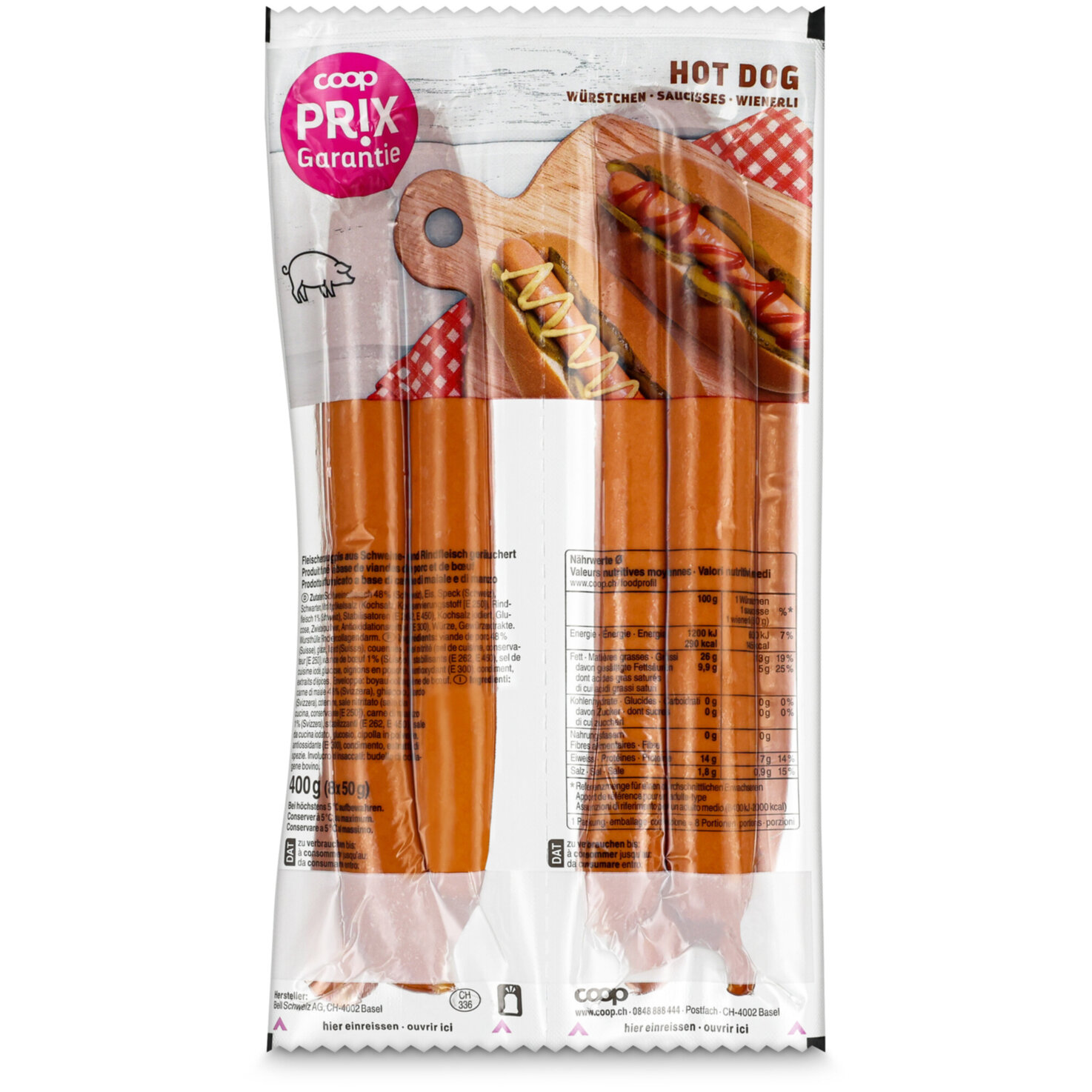 Prix Garantie Hot Dog