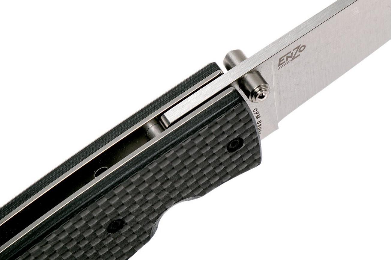 Brisa Birk 75 - S30V Flat  - Carbon fiber - 2601