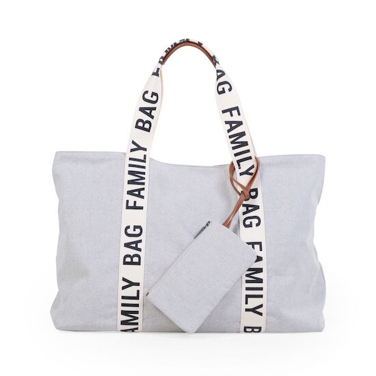 Sac à langer Family Bag Signature   Ecru        de               Childhome