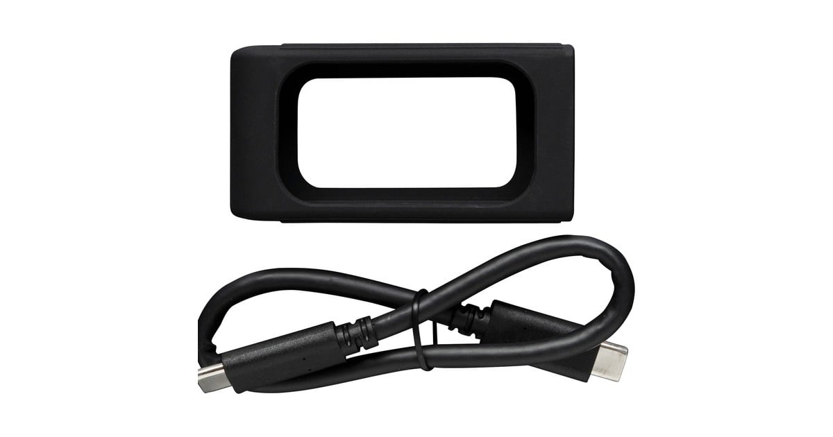 KingstonXS2000 Portable 4 TB externe SSD  (Zilver/zwart, SXS2000/2000G, USB-C 3.2 (20 Gbit/s))