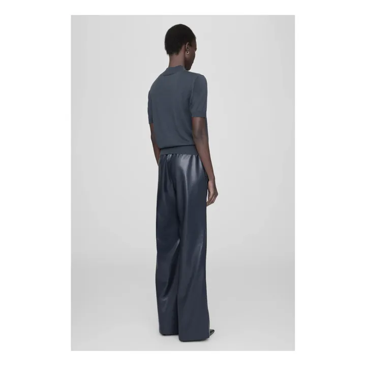 Anine Bing Pull Monique Laine Mérinos et Cachemire | Bleu marine