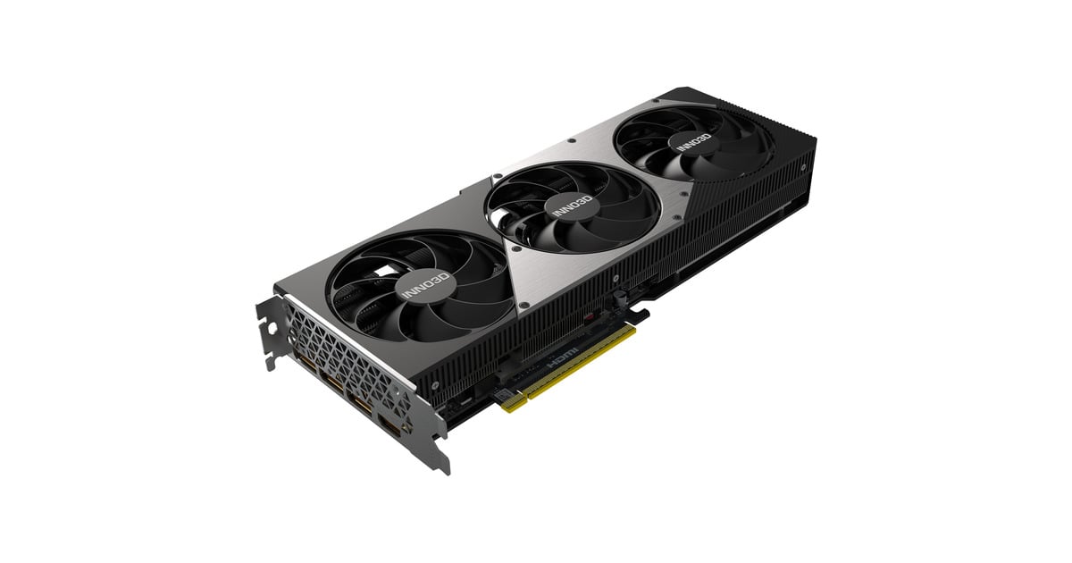 INNO3DGeForce RTX 5080 X3 grafische kaart  (DLSS 4, 3x DisplayPort, 1x HDMI 2.1, Tweedekans)