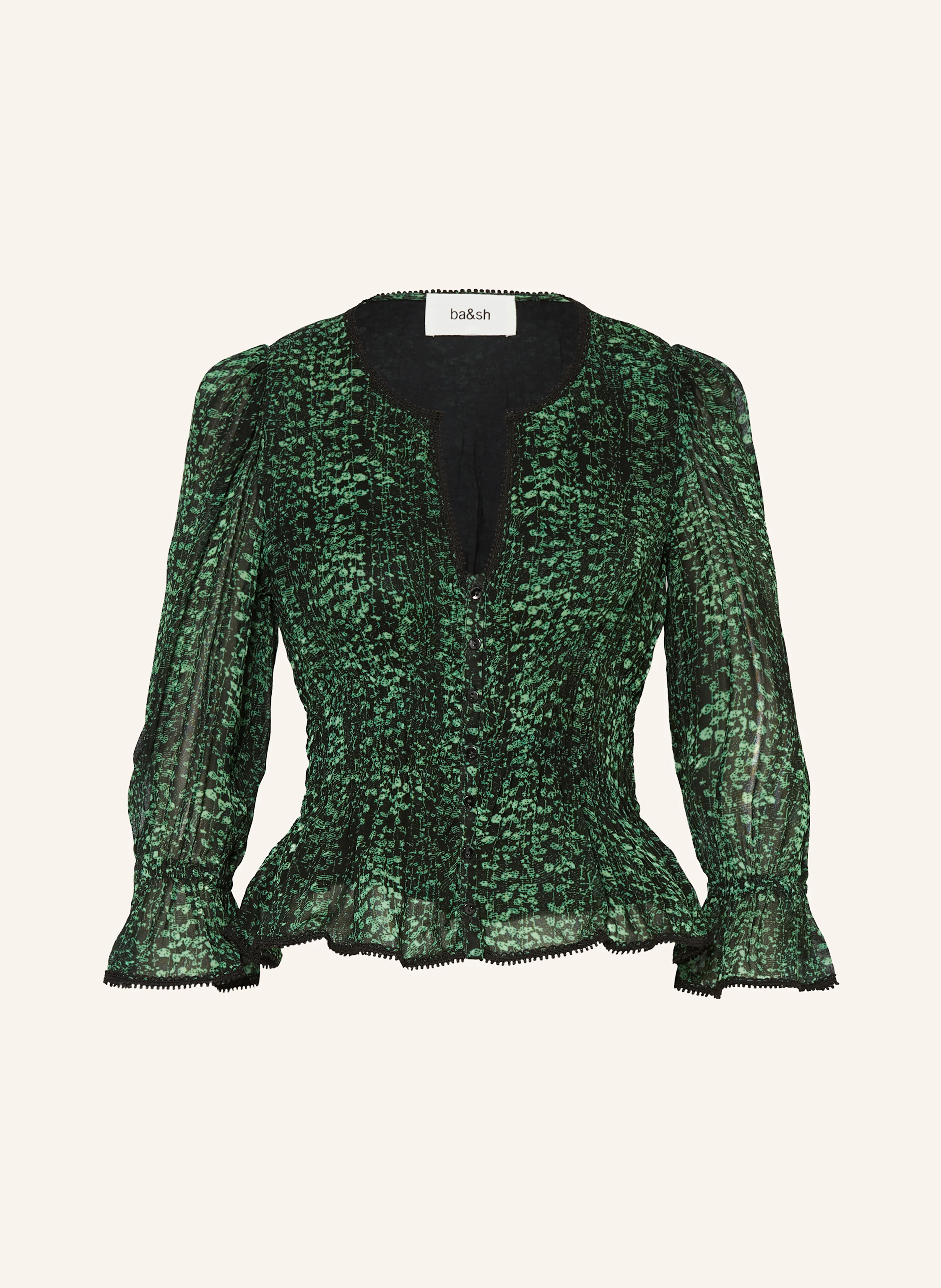 ba&sh Bluse CHILI mit Spitze