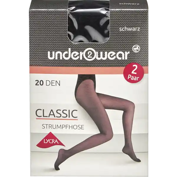 Strumpfhose 20 den schwarz S (36 / 38)