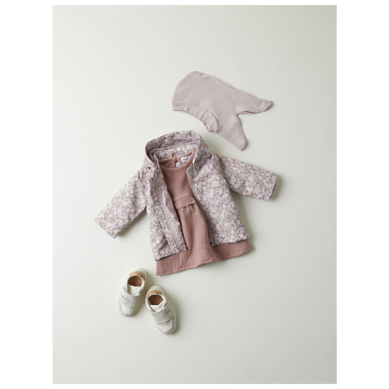 name it NBFMAXI JACKET FLOWER