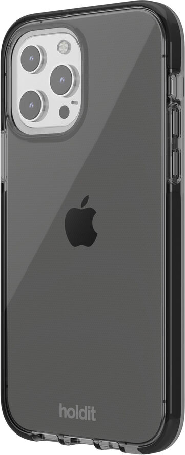 HoldIt Seethru Case iPhone 13 Pro Black Sort