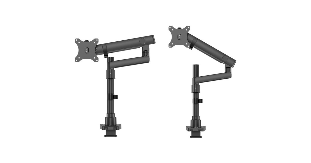ACT ConnectivityMonitorarm office solid pro, mechanische veer, 1 monitor  (Zwart)