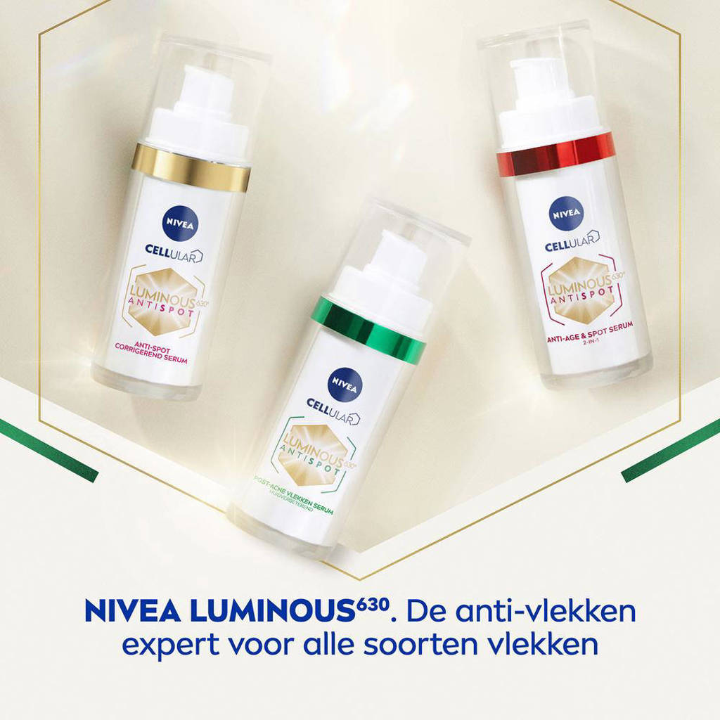 Allergische reactie, sterke geurLuminous630 Anti Acne Spots serum - 30 ml