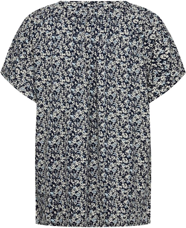 Fransa FRSANIE TEE 1 Navy blazer aop hs24 02g