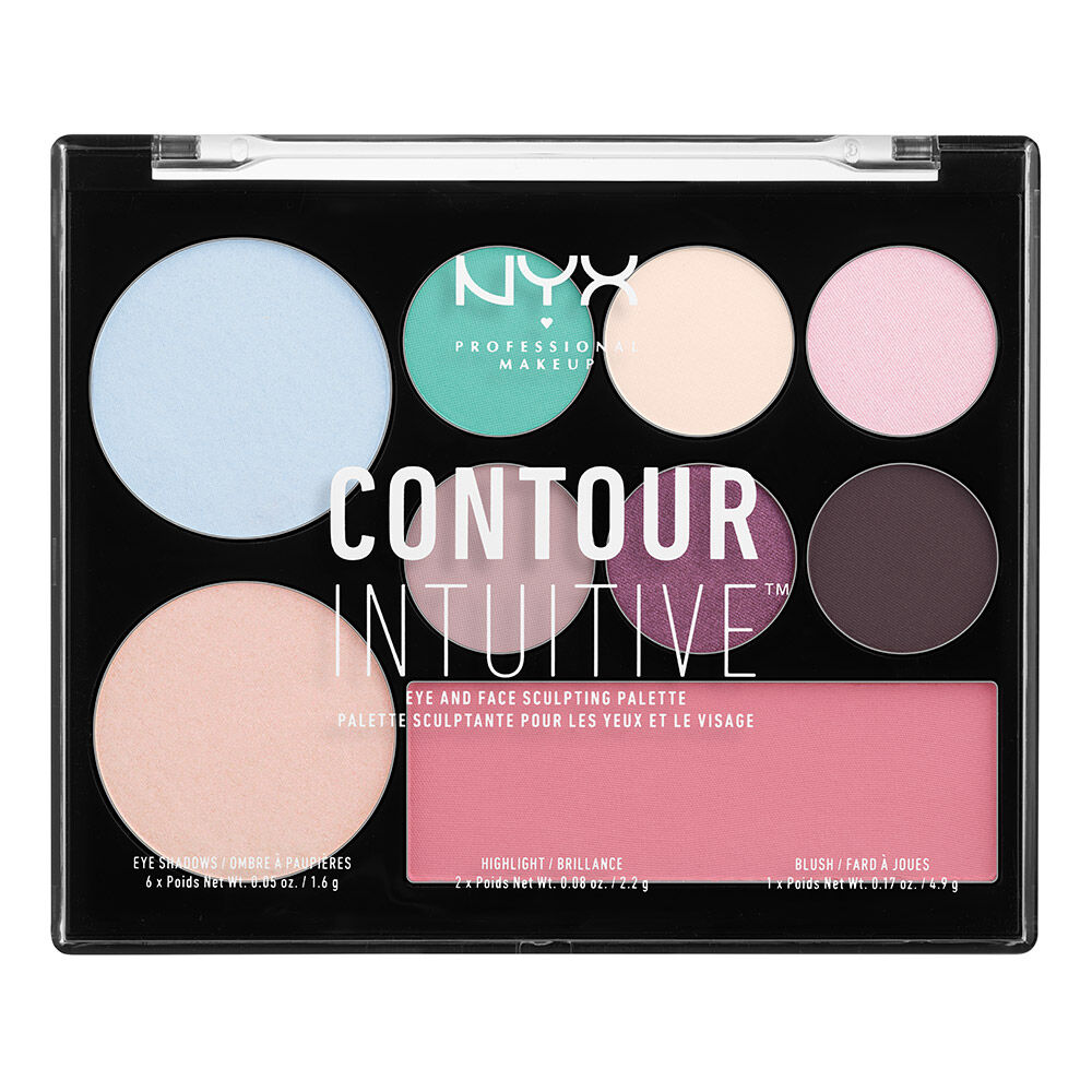 Palette contouring yeux & visage Contour Intuitive