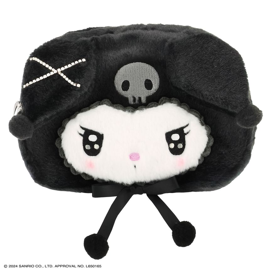 SHOBIDO - My Melody / Kuromi Die-Cut Makeup Bag (Twin Idol-serie)