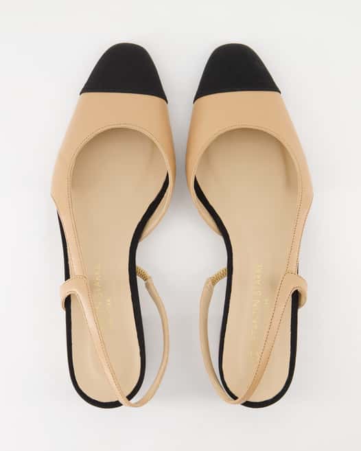 Konstantin Starke Rosette Slingpumps in Beige