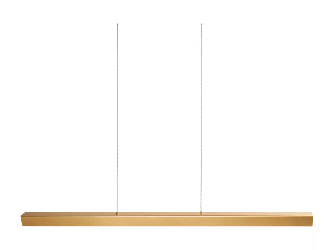 Lampe LED suspendue ARENAS Avec télécommande Doré