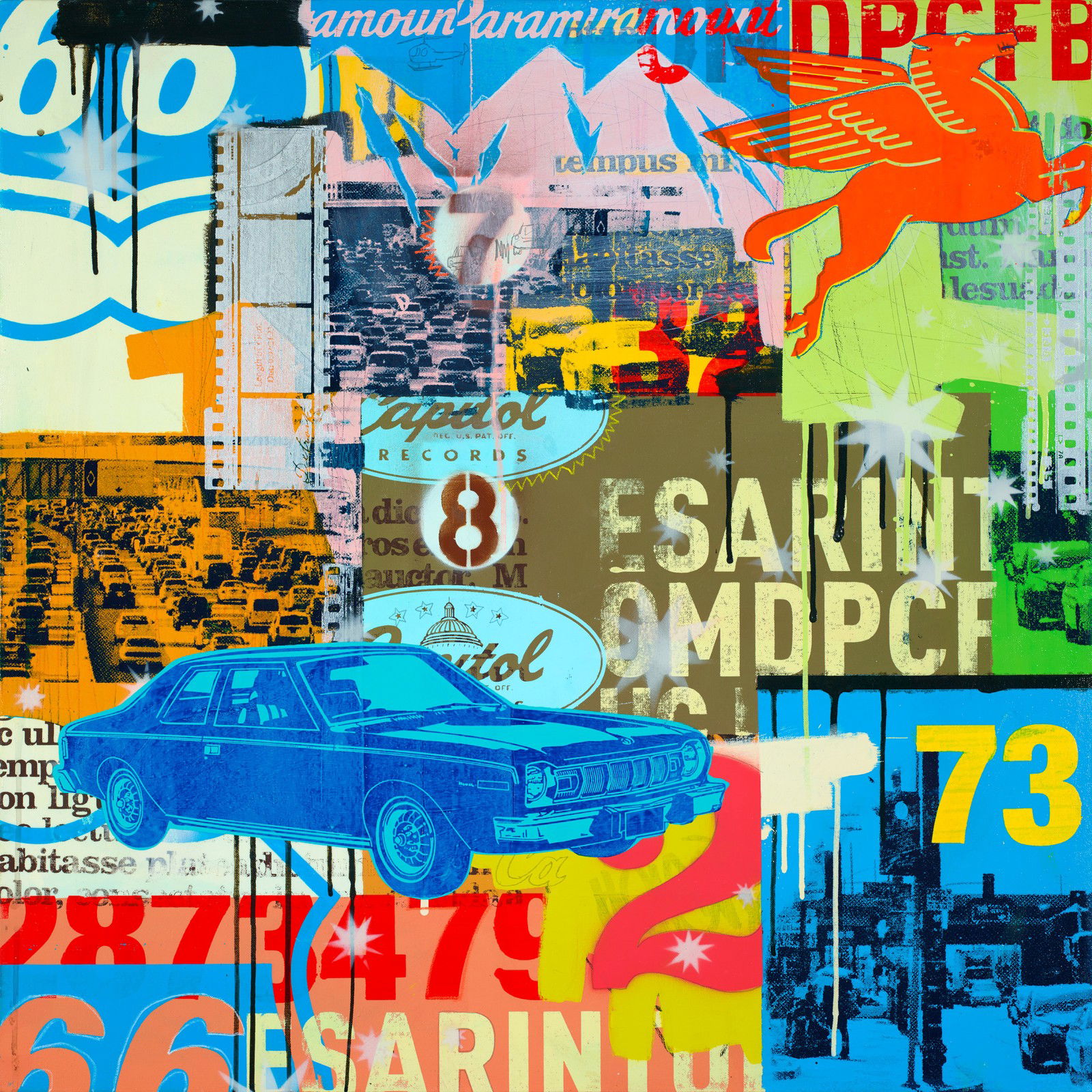 Ciudad #9 by Johnny Taylor - Limited Edition. Edition of: 150. Signed.