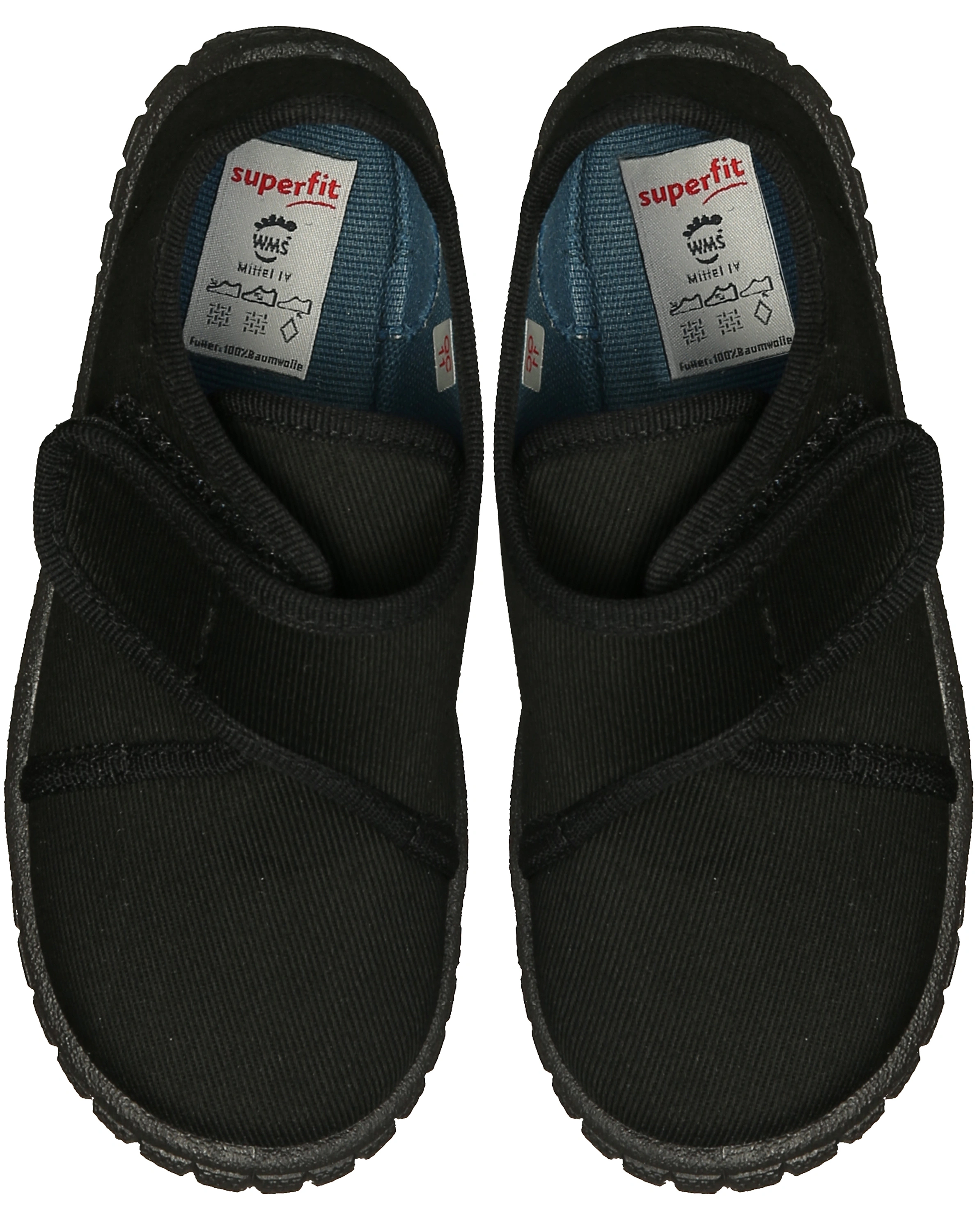 Klett-Hausschuhe BILL BASIC in schwarz