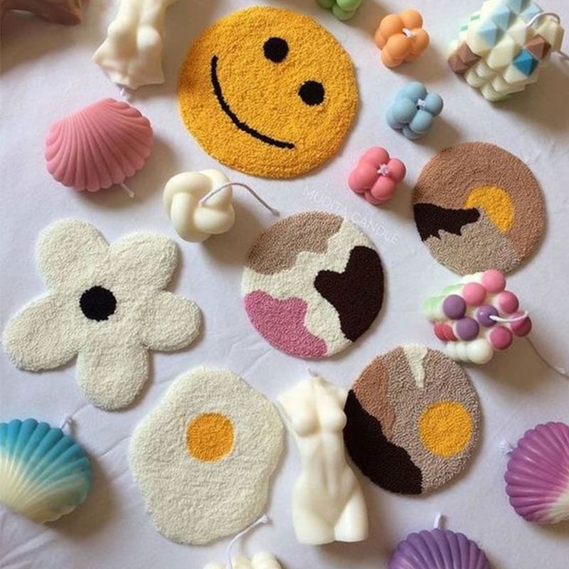 Embroidery Kingdom - DIY-naaiset met fruitgarenonderzetters (verschillende ontwerpen)