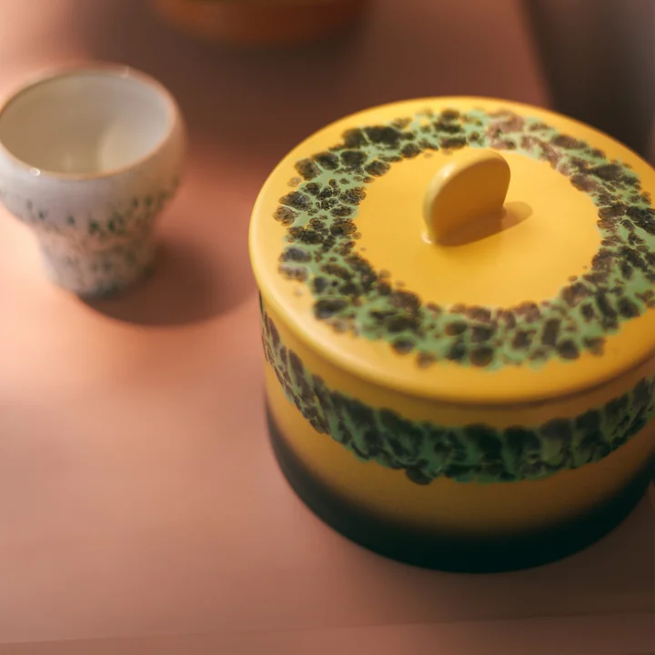 HKliving - 70's Keksdose 1,65 l, tide