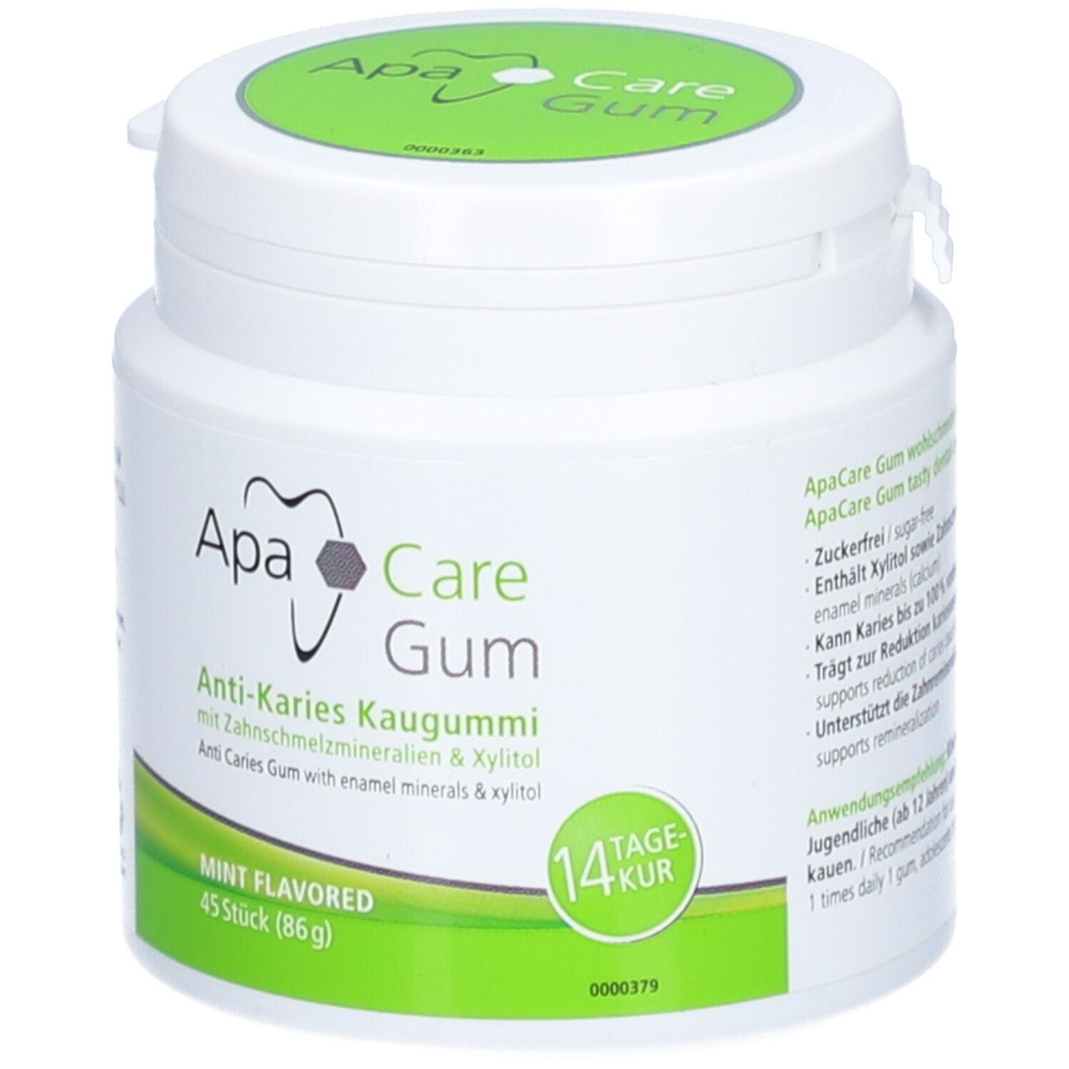 ApaCare Gum Anti-Karies Kaugummi