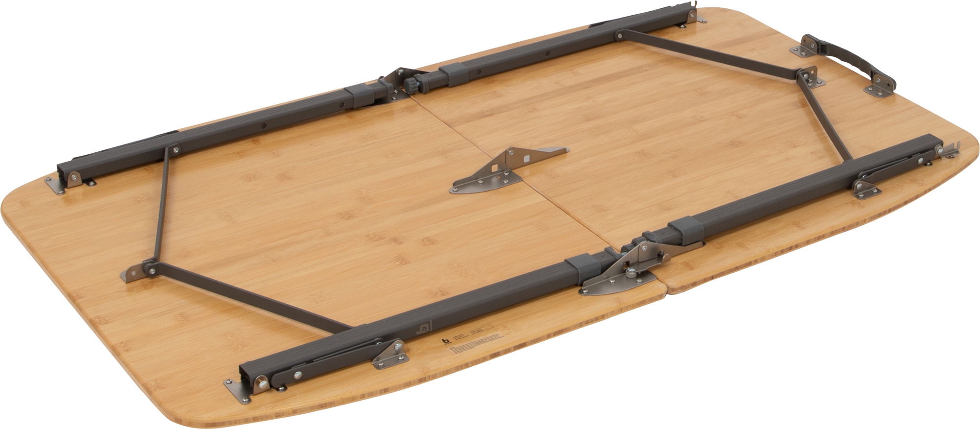 Bo-Camp Campingtisch Urban Outdoor Islington Bambus oval 3-fach höhenverstellbar