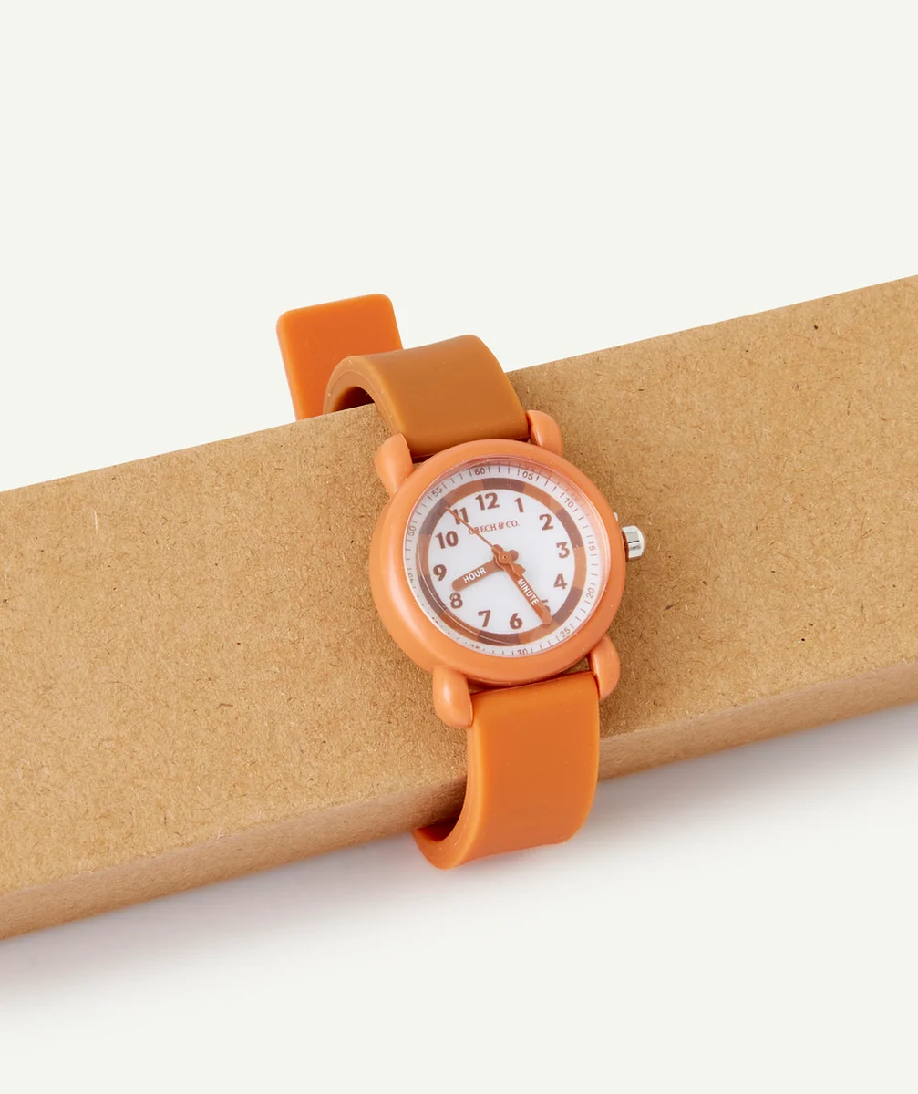 GRECH & CO.MONTRE ORANGE ENFANT