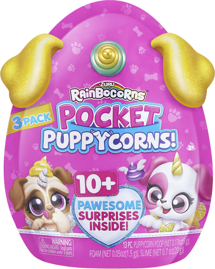 Rainbowcorns Pocket rainbowcorn 3 pk
