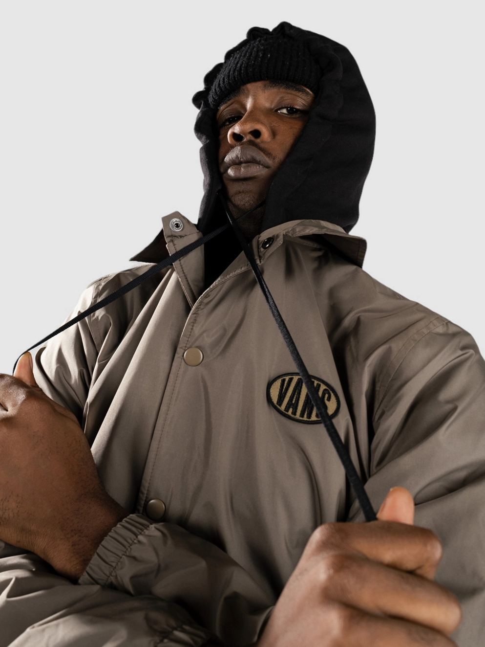 Vans Riley II Coach Jacket bungee cord