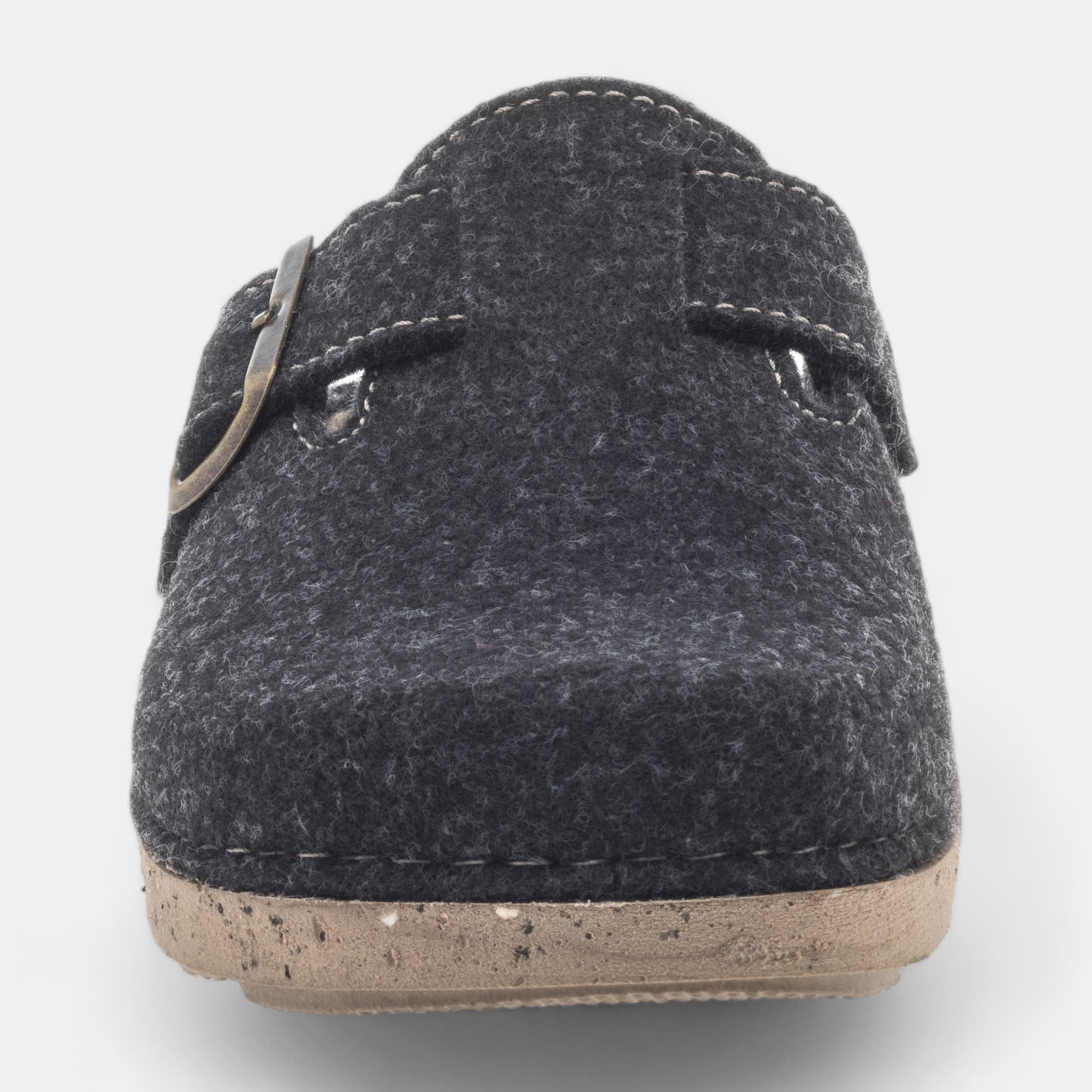 Pantoufles mules Homme anthracite