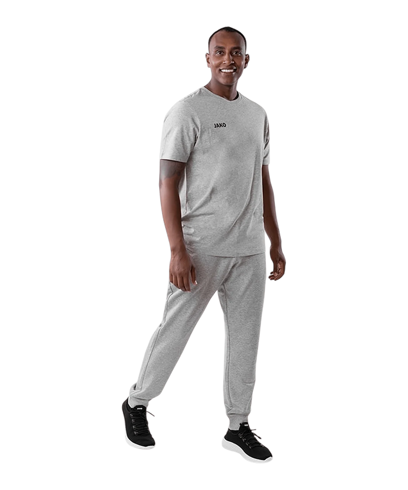 Jako Base Jogginghose Kids Grau F41