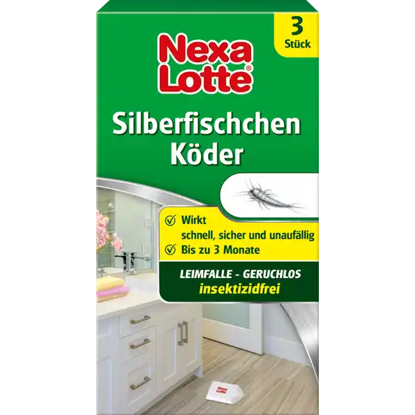 Silberfischchen Köder