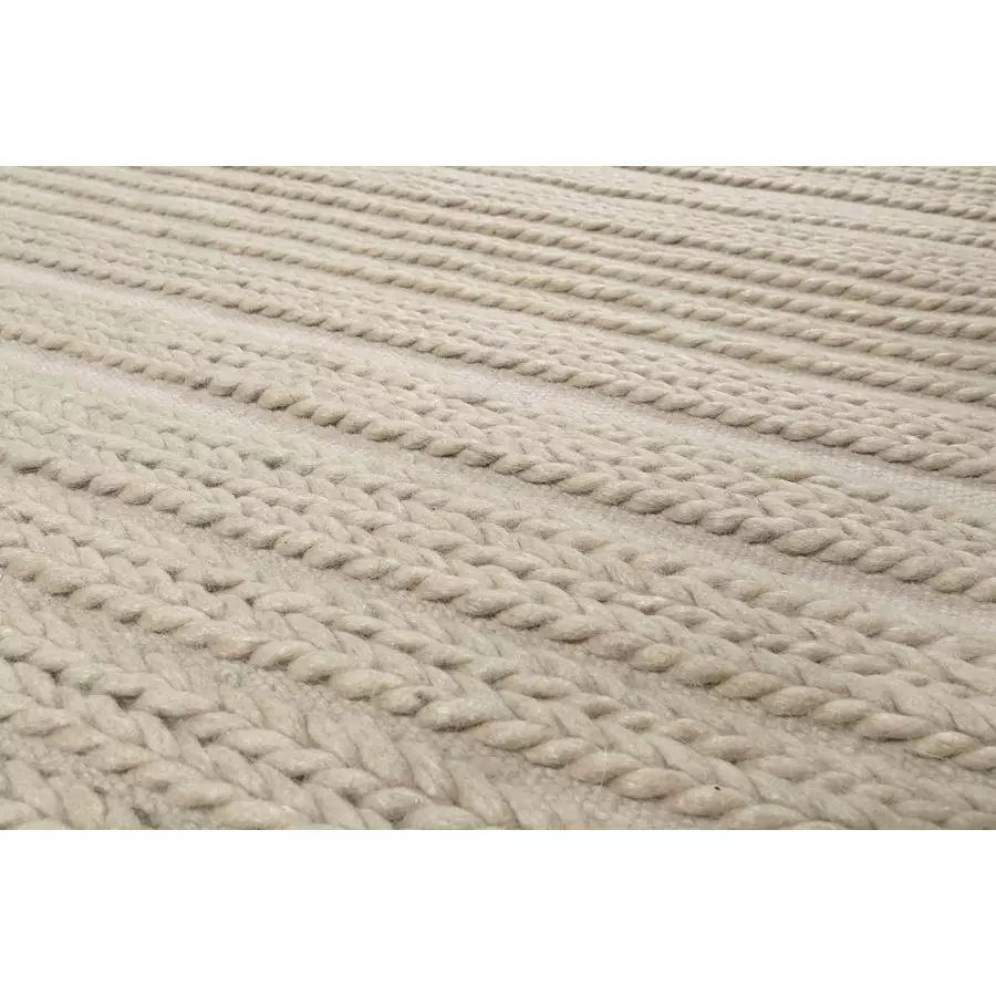 Esprit Kurzflorteppich Aurelia Kelim beige